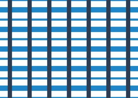 Seamless geometric pattern design illustration. Background texture. In blue,  Stock Illustration