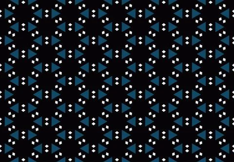 Seamless geometric pattern design illustration. Background texture. In black, Stock Illustration