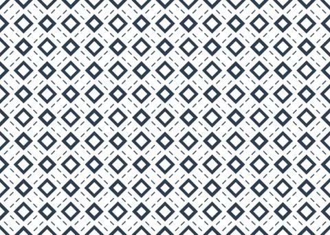 Seamless geometric pattern design illustration. Background texture. In blue,  Stock Illustration