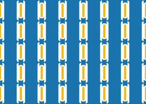 Seamless geometric pattern design illustration. Background texture. In blue,  Stock Illustration
