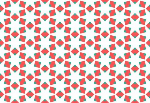 Seamless geometric pattern design illustration. Background texture. In red, g Illustrazione stock