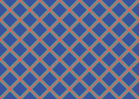 Seamless geometric pattern design illustration. Background texture. In blue,  Stock Illustration