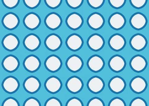 Seamless geometric pattern design illustration. Background texture. In blue,  Stock Illustration