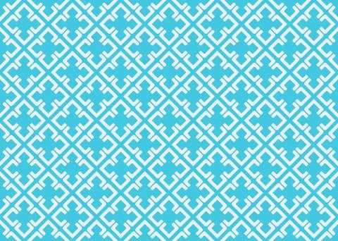 Seamless geometric pattern design illustration. Background texture. In blue,  Illustrazione stock