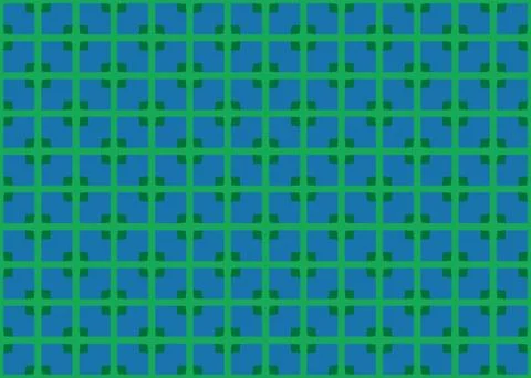 Seamless geometric pattern design illustration. Background texture. In blue,  Stock Illustration