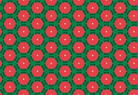 Seamless geometric pattern design illustration. Background texture. In green, Stock Illustration