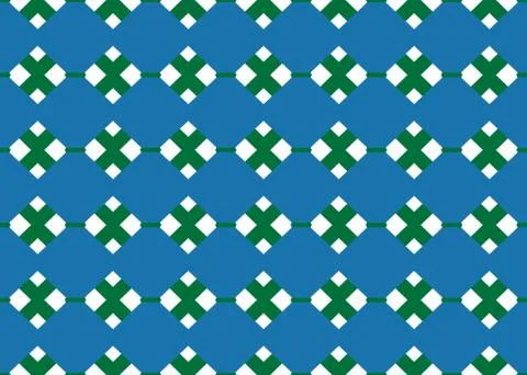 Seamless geometric pattern design illustration. Background texture. In red, g Stock Illustration