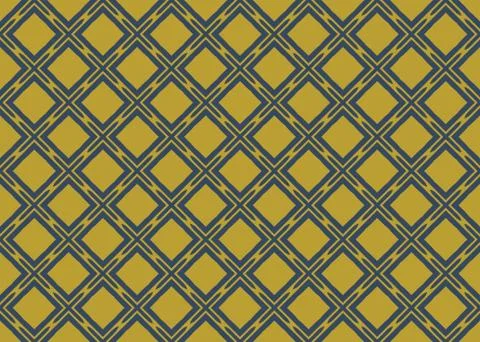 Seamless geometric pattern design illustration. Background texture. In yellow Stock Illustration