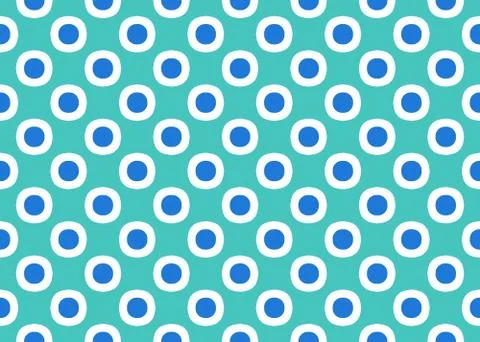 Seamless geometric pattern design illustration. Background texture. In blue,  Stock Illustration