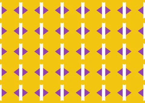 Seamless geometric pattern design illustration. Background texture. In yellow Stock Illustration