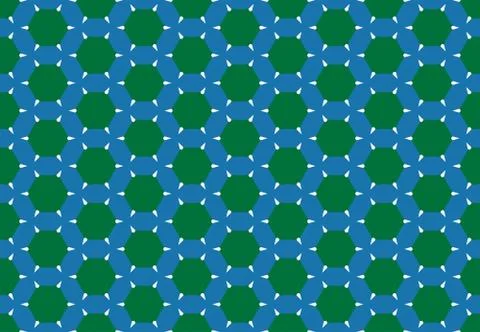Seamless geometric pattern design illustration. Background texture. In blue,  Stock Illustration