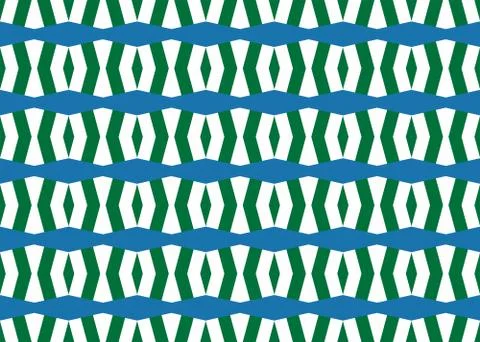 Seamless geometric pattern design illustration. Background texture. In blue,  Stock Illustration
