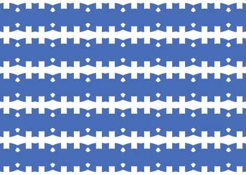 Seamless geometric pattern design illustration. Background texture. In blue,  Stock Illustration