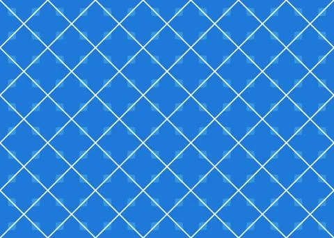 Seamless geometric pattern design illustration. Background texture. In blue,  Stock Illustration