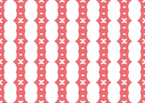 Seamless geometric pattern design illustration, background texture. Stock Illustration