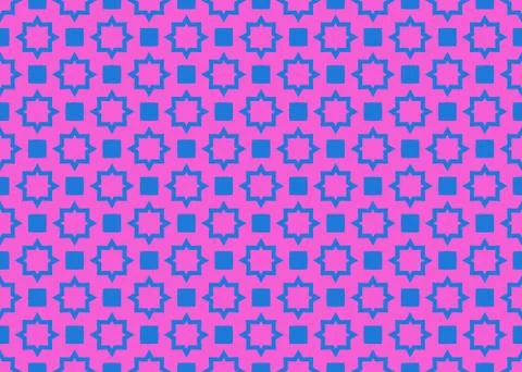 Seamless geometric pattern design illustration, background texture. Stock Illustration