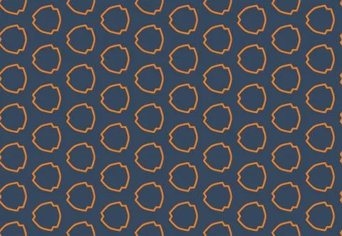 Seamless geometric pattern design illustration. Background texture. In blue,  Stock Illustration