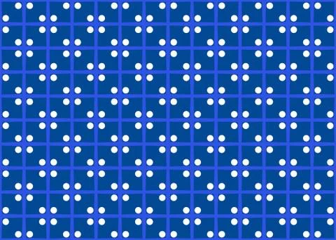 Seamless geometric pattern design illustration. Background texture. In blue,  Stock Illustration