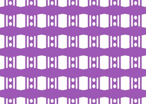 Seamless geometric pattern design illustration. Background texture. In violet Illustrazione stock