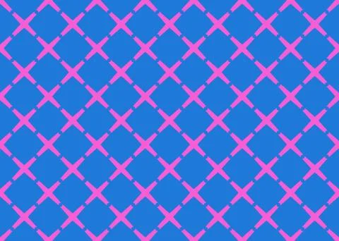 Seamless geometric pattern design illustration. Background texture. In blue,  Stock Illustration