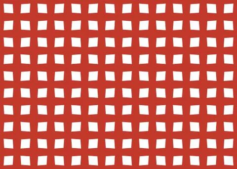 Seamless geometric pattern design illustration. Background texture. In red, w Stock Illustration