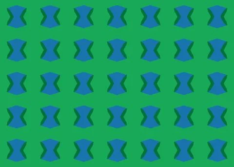 Seamless geometric pattern design illustration. Background texture. In green, Stock Illustration