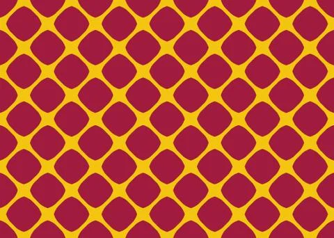 Seamless geometric pattern design illustration. Background texture. In red, y Stock Illustration