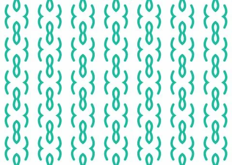 Seamless geometric pattern design illustration. Background texture. In green, Stock Illustration