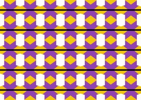 Seamless geometric pattern design illustration. Background texture. In purple Stock Illustration