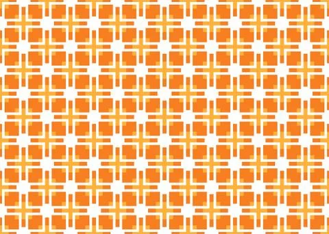 Seamless geometric pattern design illustration. Background texture. In yellow Stock Illustration