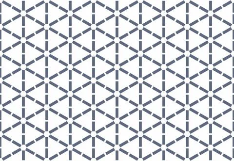 Seamless geometric pattern design illustration. Background texture. In blue,  Stock Illustration
