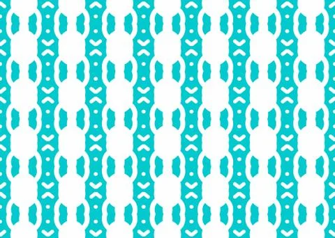 Seamless geometric pattern design illustration. Background texture. In blue,  Stock Illustration