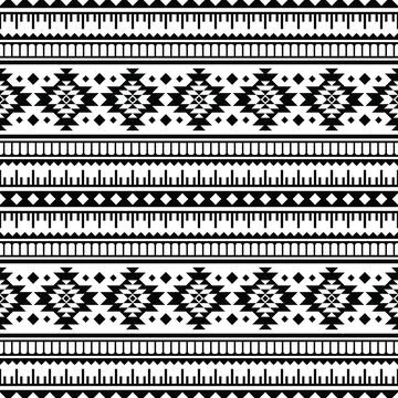 Seamless geometric pattern design for textile and fabric print. Stock Illustration