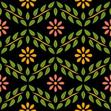 Seamless Geometric Pattern Design for Textile and Fabric Illustrazione stock