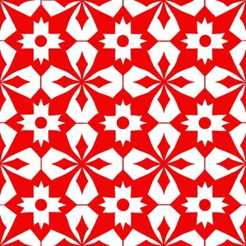 Seamless Geometric Pattern Design for Textile and Fabric Illustrazione stock