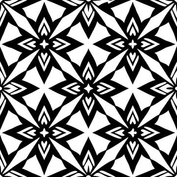 Seamless Geometric Pattern Design for Textile and Fabric Illustrazione stock