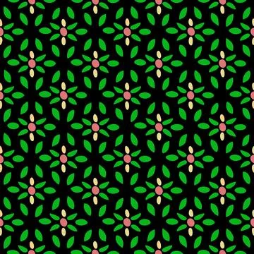 Seamless Geometric Pattern Design for Textile and Fabric Illustrazione stock