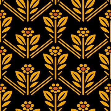 Seamless Geometric Pattern Design for Textile and Fabric Illustrazione stock