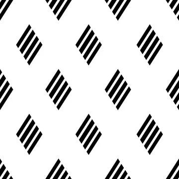 Seamless geometric pattern diamond stripes rhombus Stock Illustration