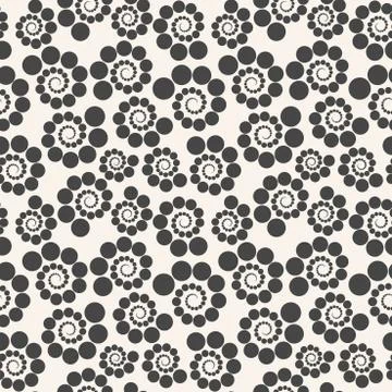 Seamless geometric pattern dots around . Can be used for backgrounds and page Illustrazione stock