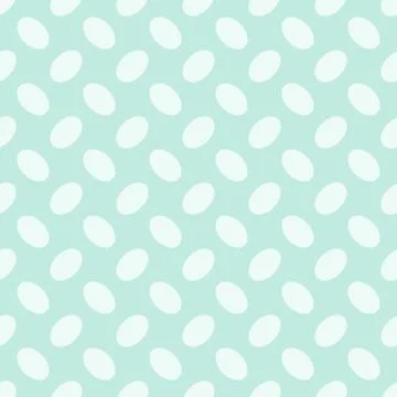 Seamless geometric pattern, easter eggs on light green background, Stock Illustration