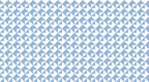 Seamless geometric pattern featuring blue and white triangles arranged in a.. イラスト素材
