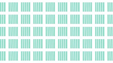 Seamless geometric pattern featuring mint green vertical stripes in a clean.. Illustrazione stock