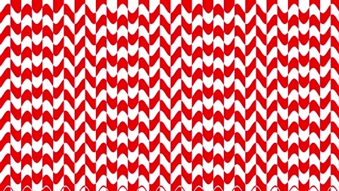 A seamless geometric pattern featuring a vibrant red and white chevron desi.. Stock Footage 305717456