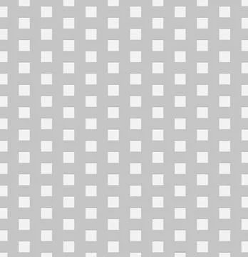 Seamless geometric pattern forming a grid of white squares on a gray backgrou 스톡 일러스트