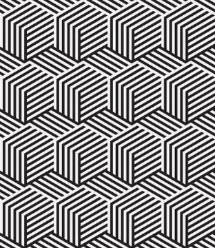 Seamless geometric pattern. Geometric simple print. Vector repeating texture. Stock Illustration