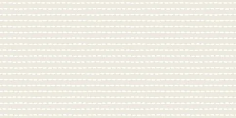 Seamless geometric pattern hand painted with ink brush Stock Illustration