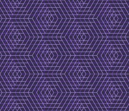 Seamless geometric pattern, hexagon abstract background, vector universal Stock Illustration