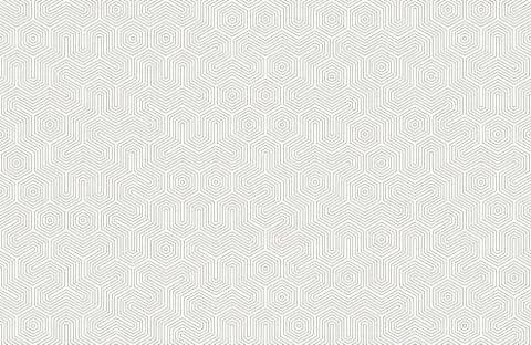 Seamless geometric pattern with hexagons and lines. Irregular structure for Stock Illustration
