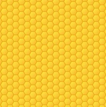 Seamless geometric pattern with honeycombs. Vector illustration.Repeating geo Stock Illustration